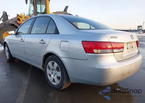 2007 Hyundai Sonata Gls z USA, uszkodzony, nr VIN 5NPET46C27H254313